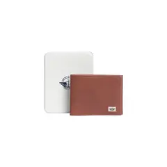 DOCKERS - Billetera Hombre Slim Bifold Café