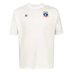 ADIDAS - Polera Colo Colo 2024 Mujer Salida OG Nueva Originals - Blanco