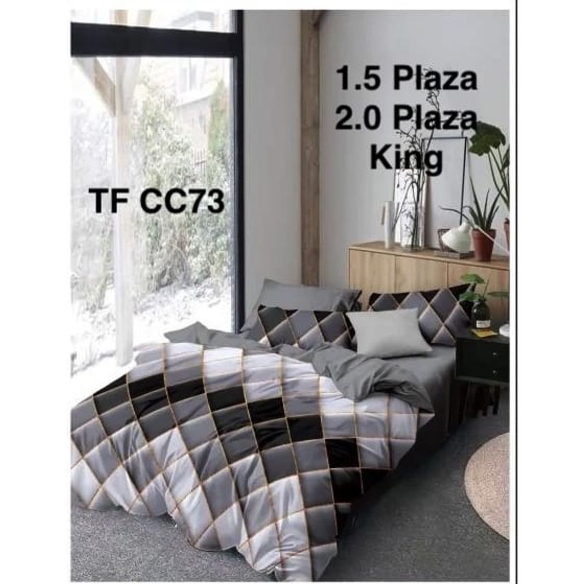 GENERICO - Cubrecama de verano quilt king