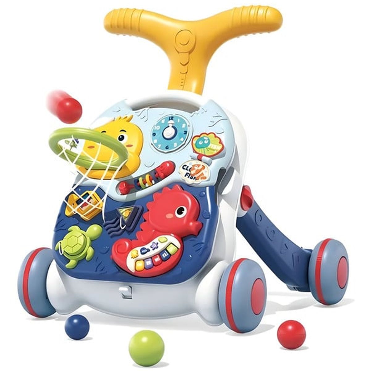 GENERICO - Caminadora Correpasillo mas Mesa Didáctica Infantil bebe 2en 1