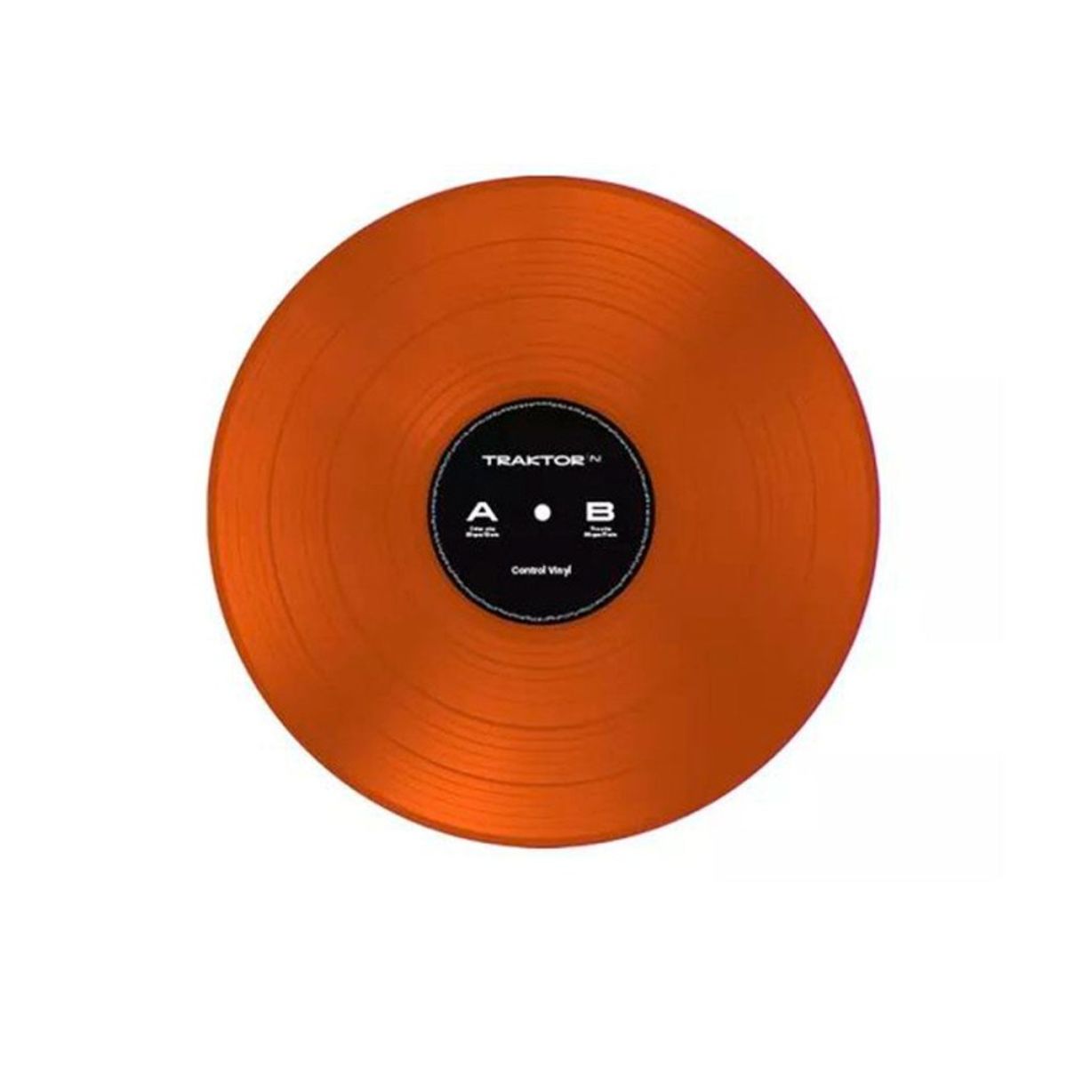 NATIVE INSTRUMENTS - Vinilo Traktor Scratch Control Vinyl Orange Transparent  Native Instruments