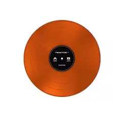 NATIVE INSTRUMENTS - Vinilo Traktor Scratch Control Vinyl Orange Transparent