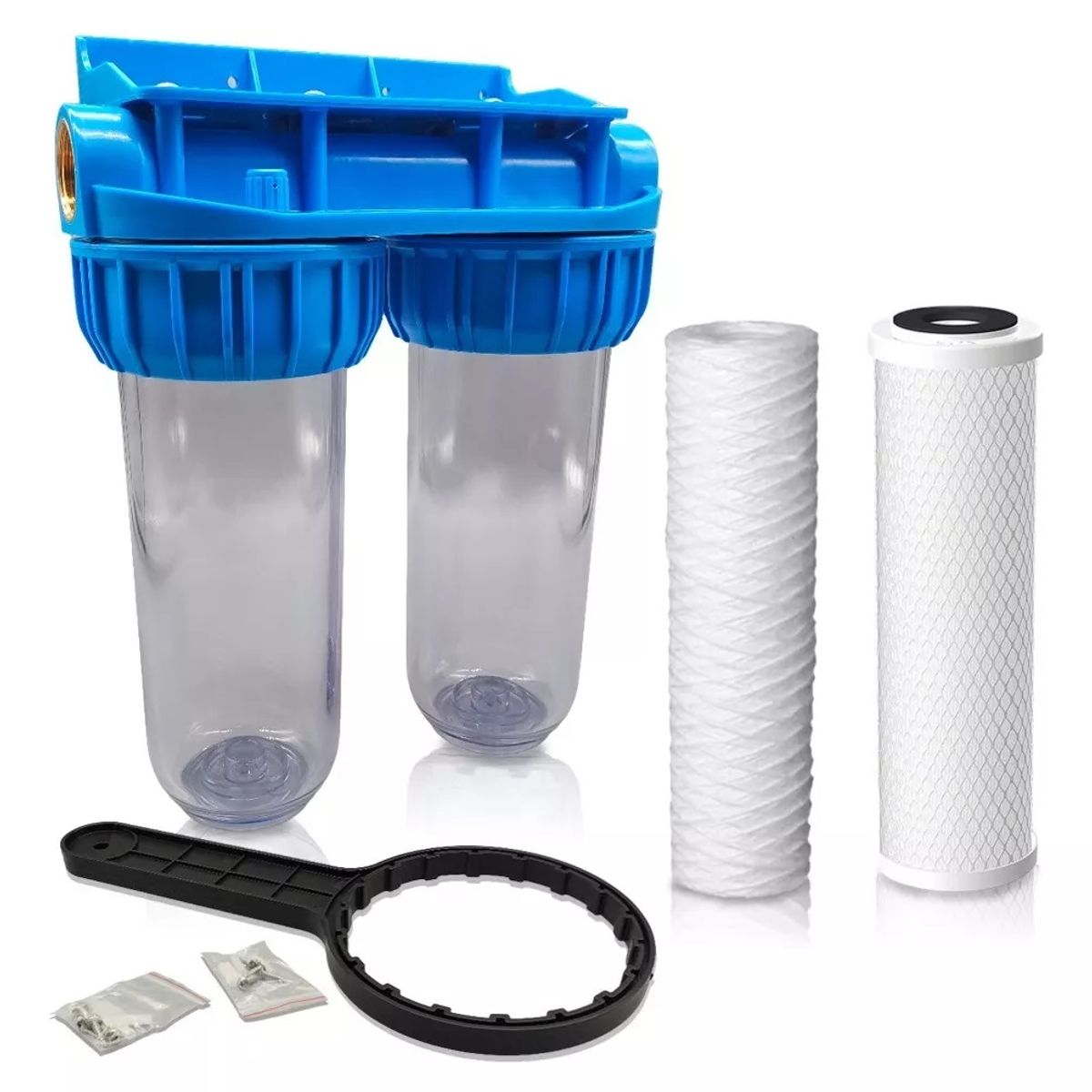 KUANGYE - Filtro Antisarro Agua Doble Anti Casa Completa