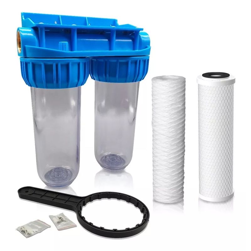 KUANGYE - Filtro Antisarro Agua Doble Anti Casa Completa