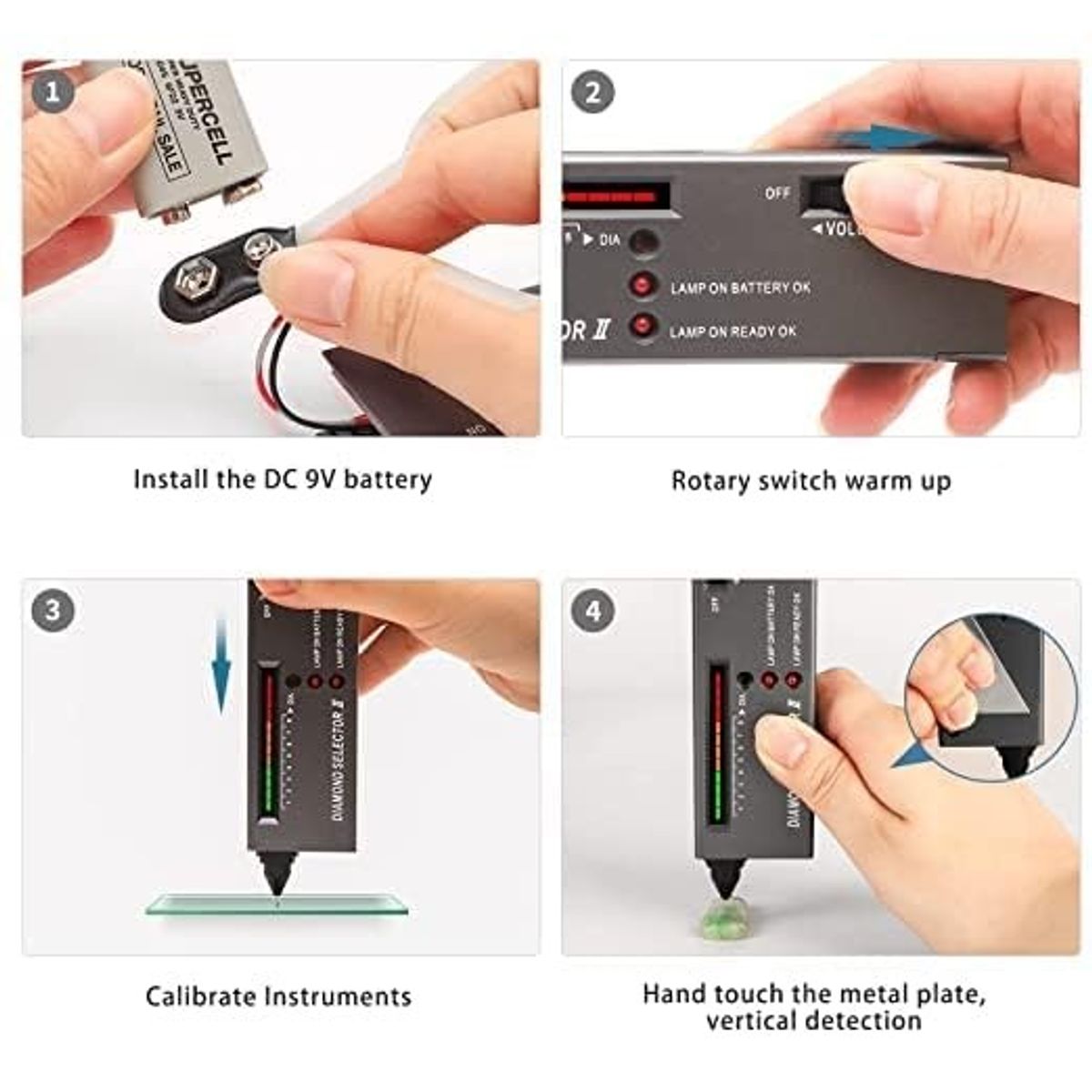 GENERICO - Detector De Diamante Y Piedras