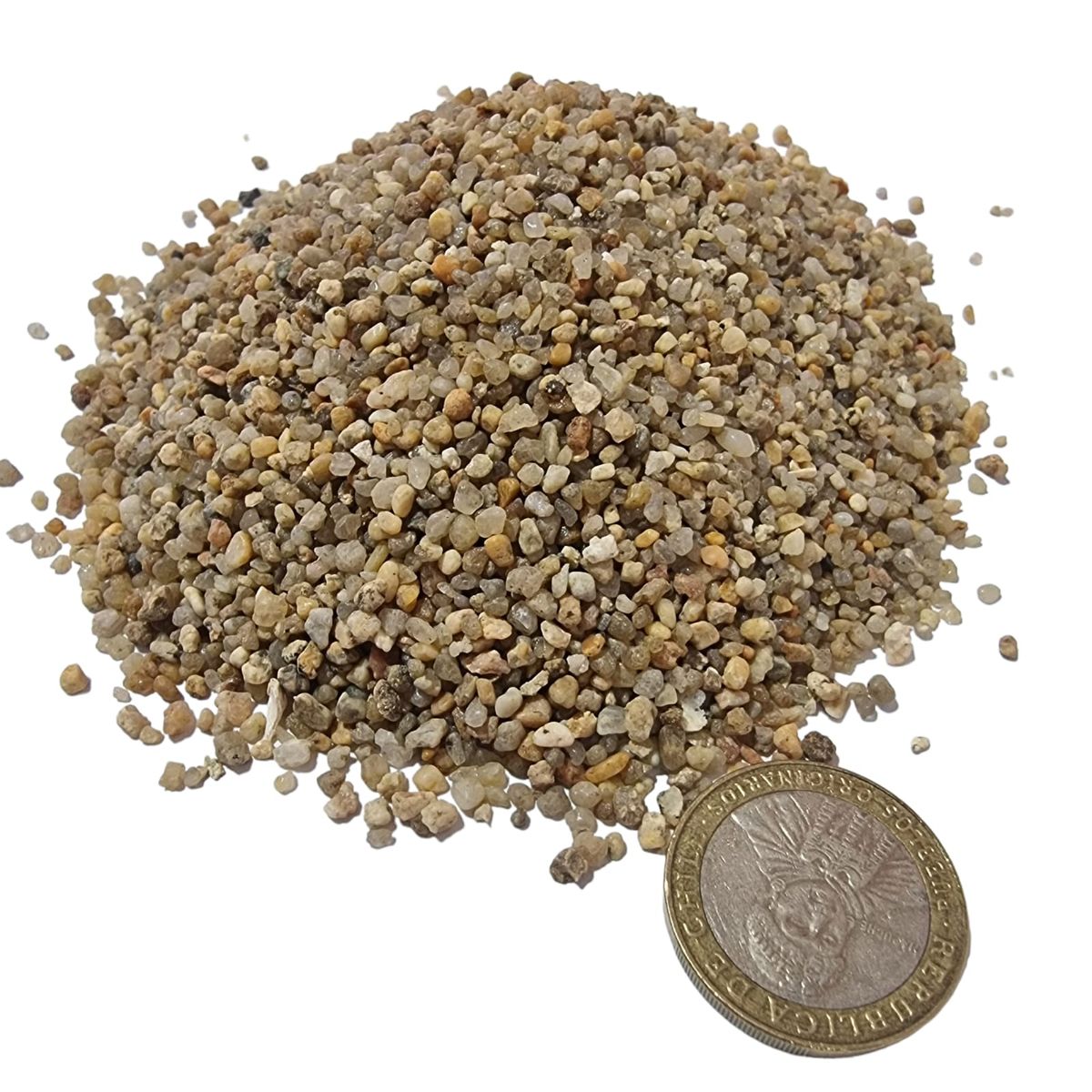 GENERICO - FULGET ORILLA DE PISCINA, PIEDRA DECO CAFE. 20 KG