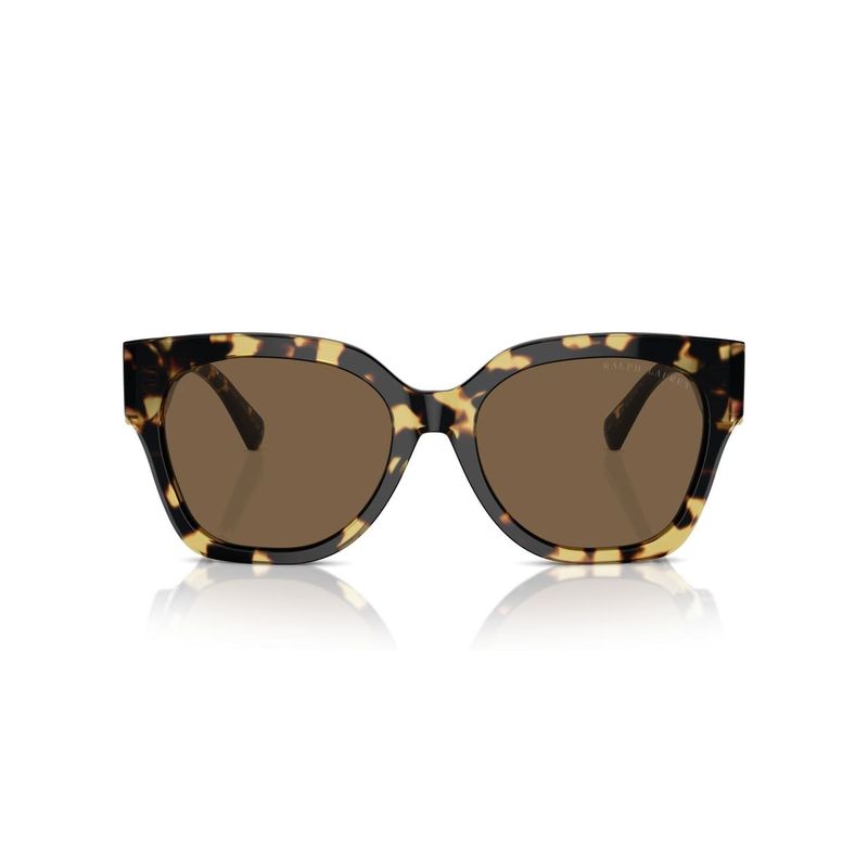 RALPH LAUREN - Anteojos De Sol Ralph Lauren RL8221 Overszed Havana Mujer