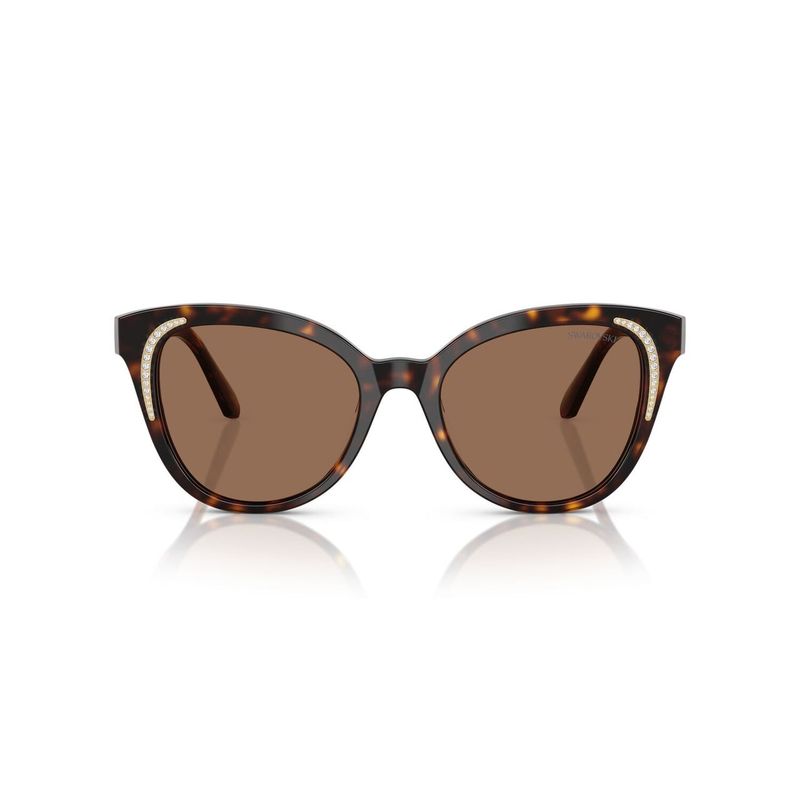 SWAROVSKI - Anteojos De Sol Swarovski SK6031  Havana Mujer