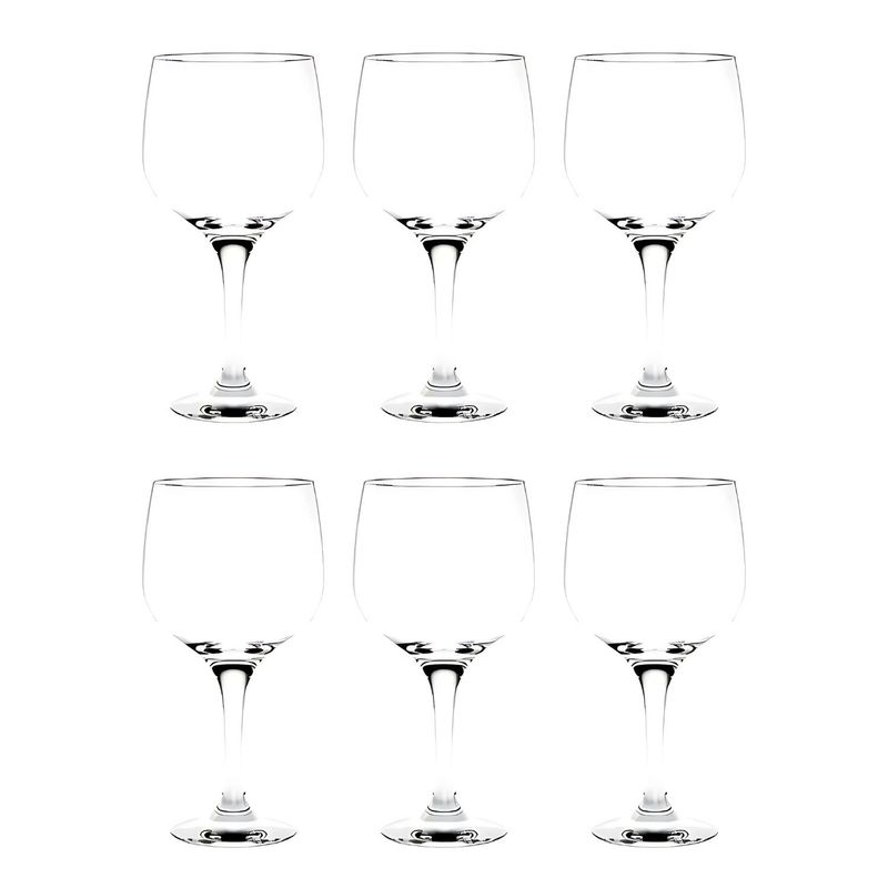 CRISTAR - Set 6 Copas Gin Tonic Clasico Cocktail Vidrio 653mL Cristar