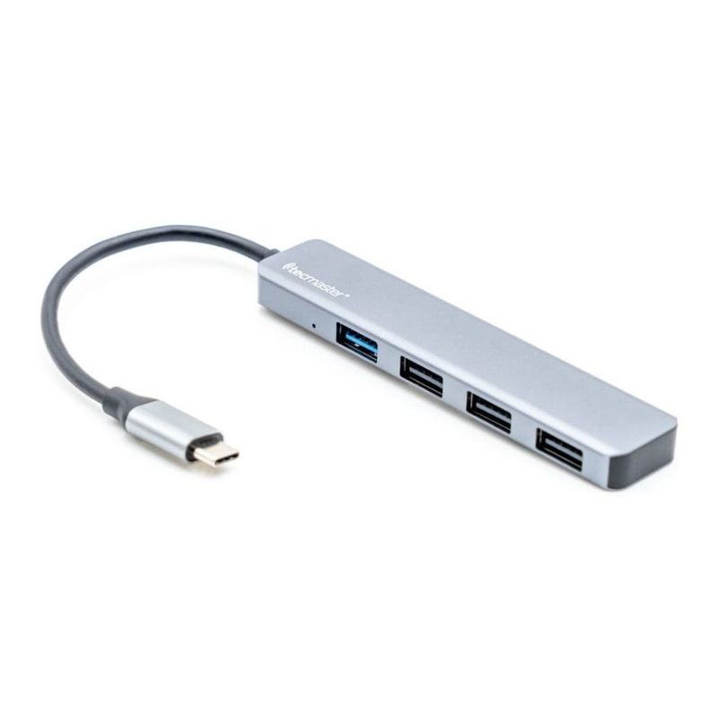 TECMASTER - Hub Usb Tipo-c A 4 Puertos Hi-speed Tecmaster - Crazygames