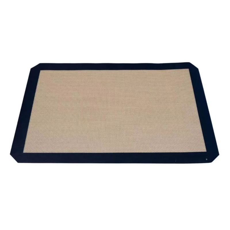 GENERICO - Lámina De Silicona Para Horno Antiadherente Repostería Negro