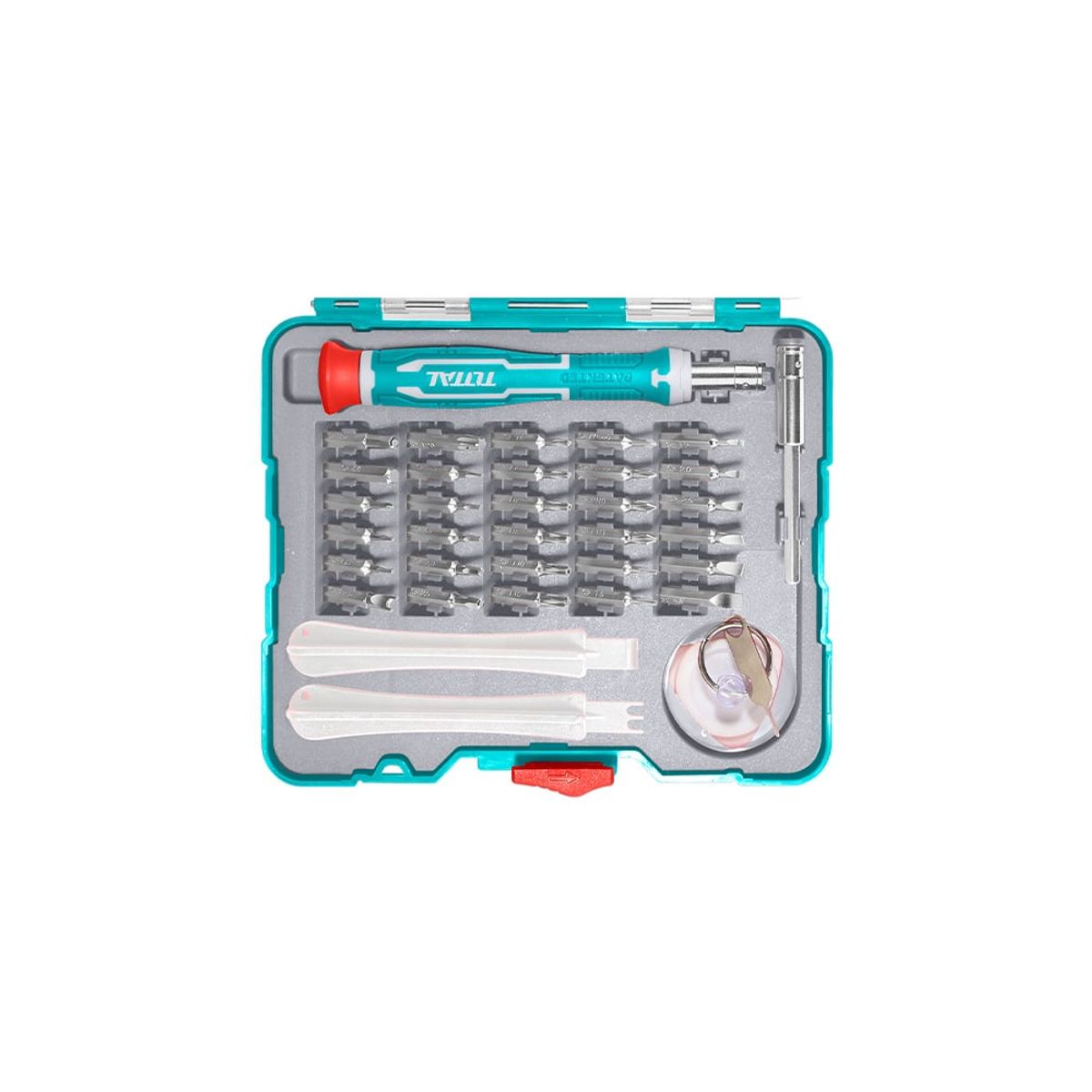 TOTAL TOOLS - Set Destornilladores a Precisión 37 Piezas Total