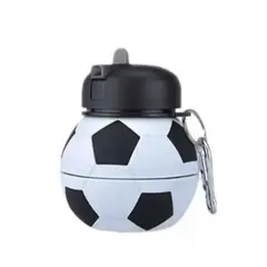 GENERICO - Botella De Agua Plegable 500Ml Portatil Diseño Balon Futbol