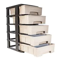 SANCHIA - GAVETERO PLASTICO 5 NIVELES