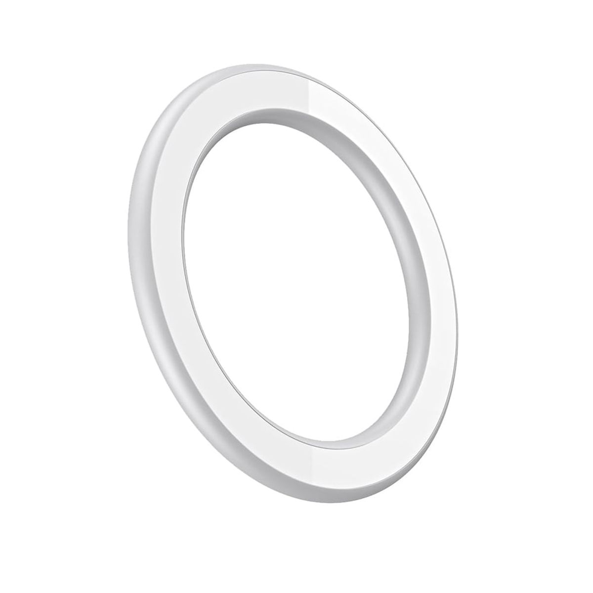 GENERICO - Anillo Soporte Magnetico Pared Para iPhone Magsafe Blanco