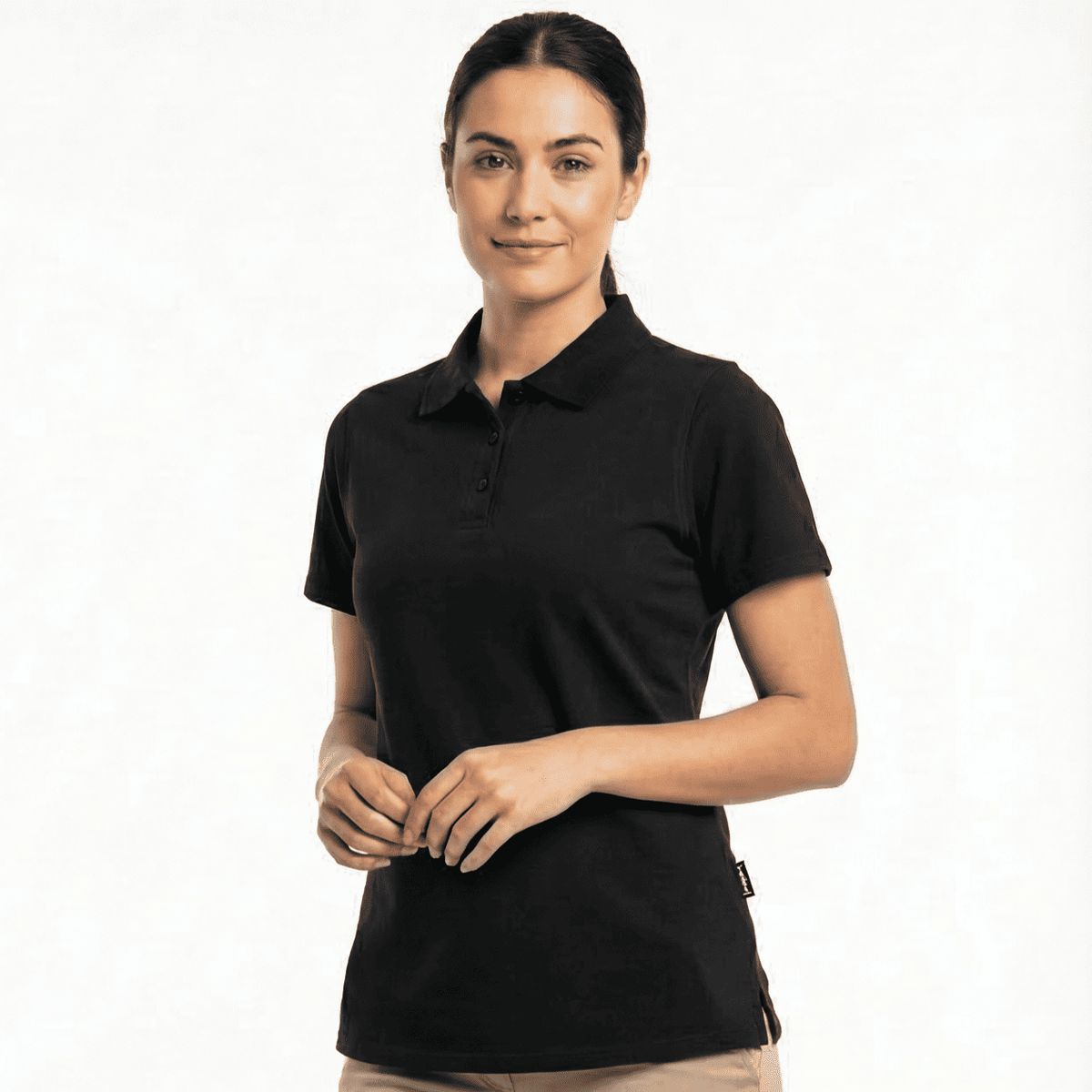 T-WORLD - Polera Mujer Outdoor Smooth UV Manga Corta Trekking