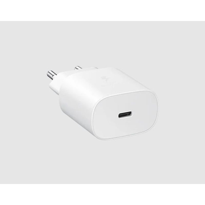 SAMSUNG - Cargador De Pared Samsung Carga Súper Rápida (25w) Blanco