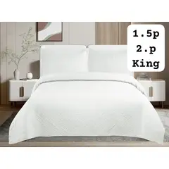 GENERICO - Cubrecama de verano quilt king