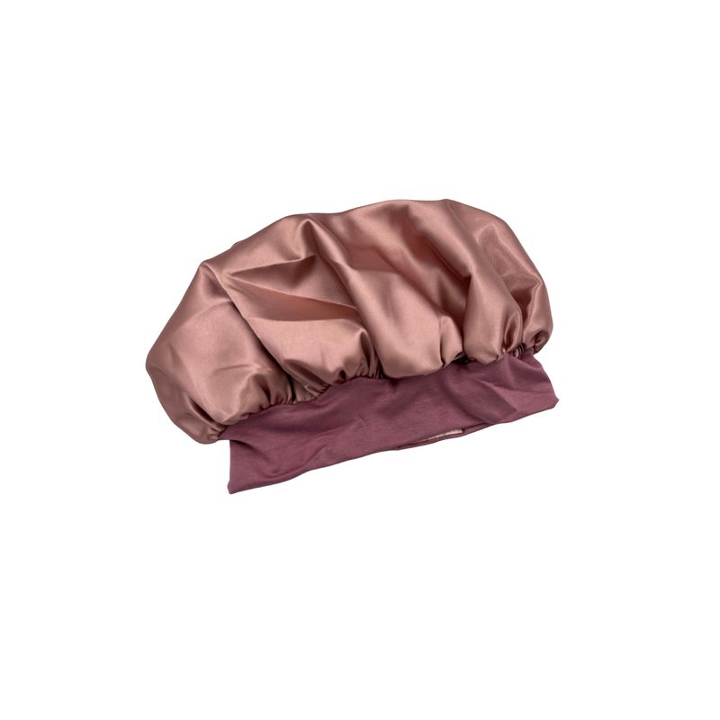 MARINA COLORINA - Gorro de Satén Marina Colorina color Palo Rosa