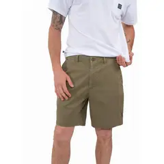 KAYA UNITE - Short Hombre Chino Oliva