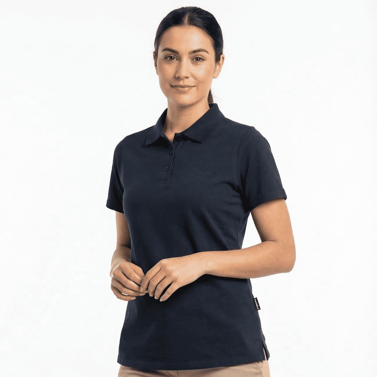 T-WORLD - Polera Mujer Outdoor Smooth UV Manga Corta Trekking