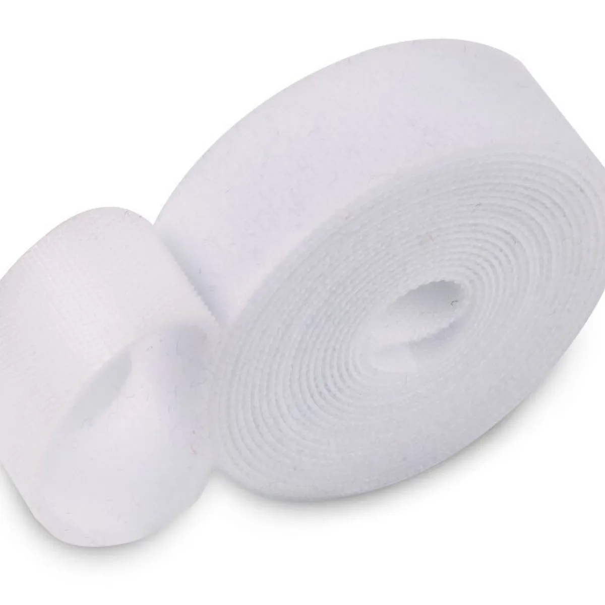 GENERICO - Velcro de 10cm 100mm X 25metros blanco