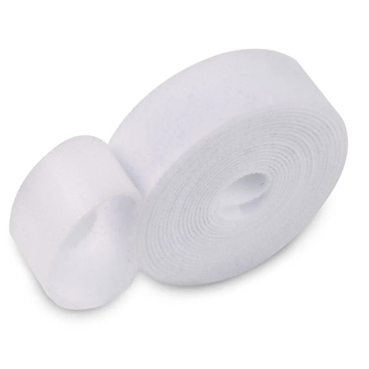 GENERICO - Velcro de 10cm 100mm X 25metros blanco