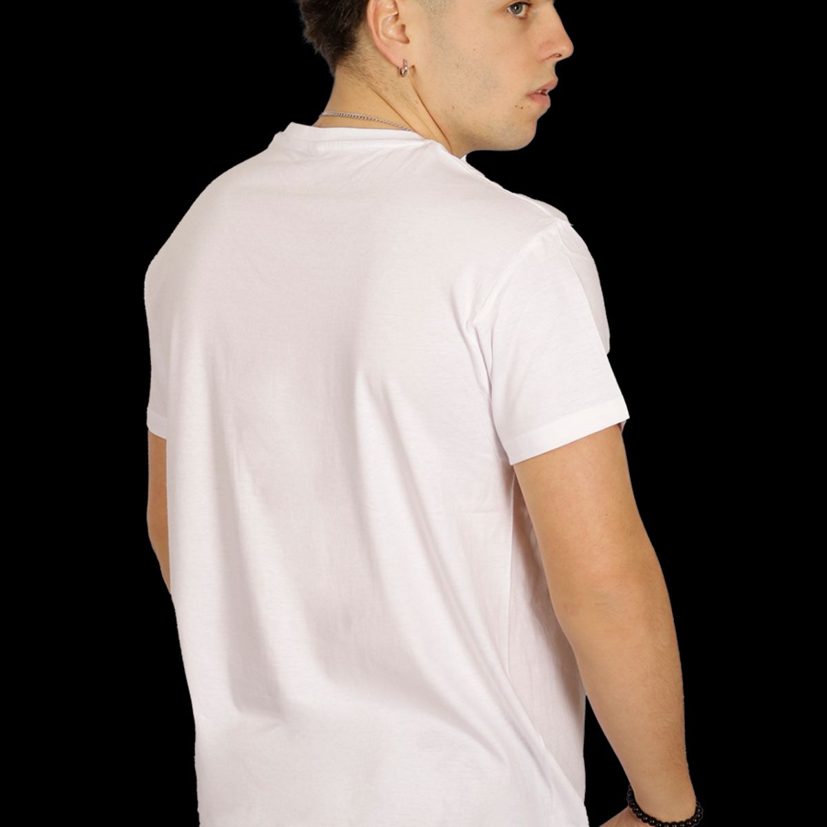 PEROE - Polera Joao I Cuello V Blanca Peroé