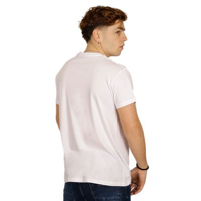 Imagen 2 del producto Polera Joao I Cuello V Blanca Peroé