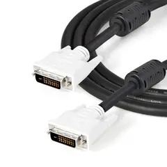 STARTECH - Cable DVI-D de Doble Enlace Macho a Macho