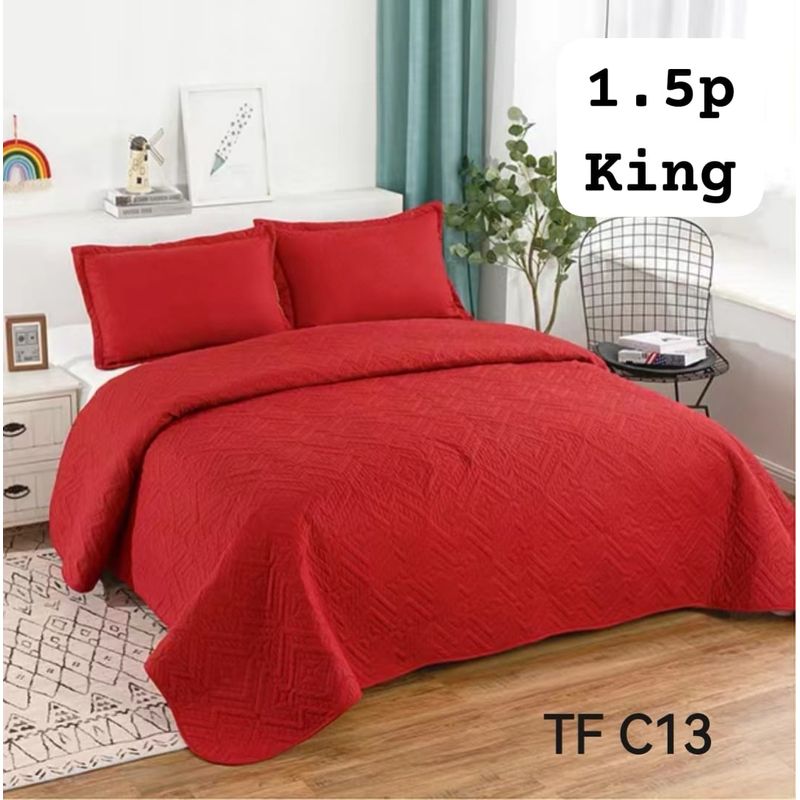 GENERICO - Cubrecama de verano quilt king