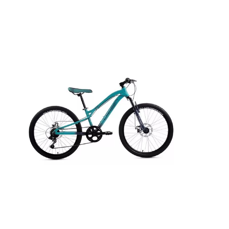 LAHSEN - Bicicleta Lahsen Petra Aro 24 Disco 7 Velocidades Mtb Azul
