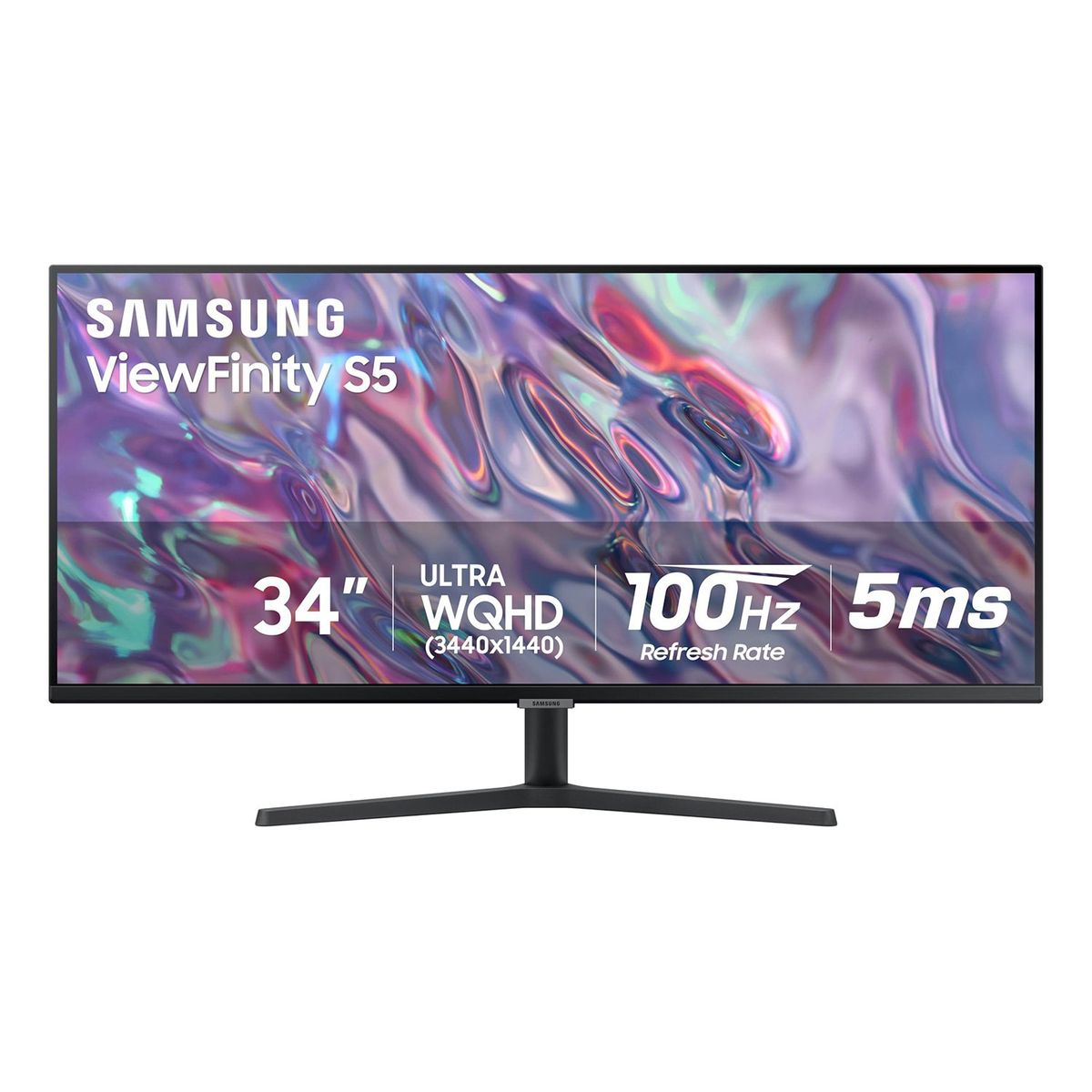 SAMSUNG - Samsung Monitor 34” S50GC ViewFinity S5 3440 x 1440 WQHD 100Hz Plano