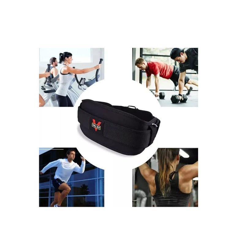 GENERICO - Cinturón Para Gimnasio Valeo Nailon