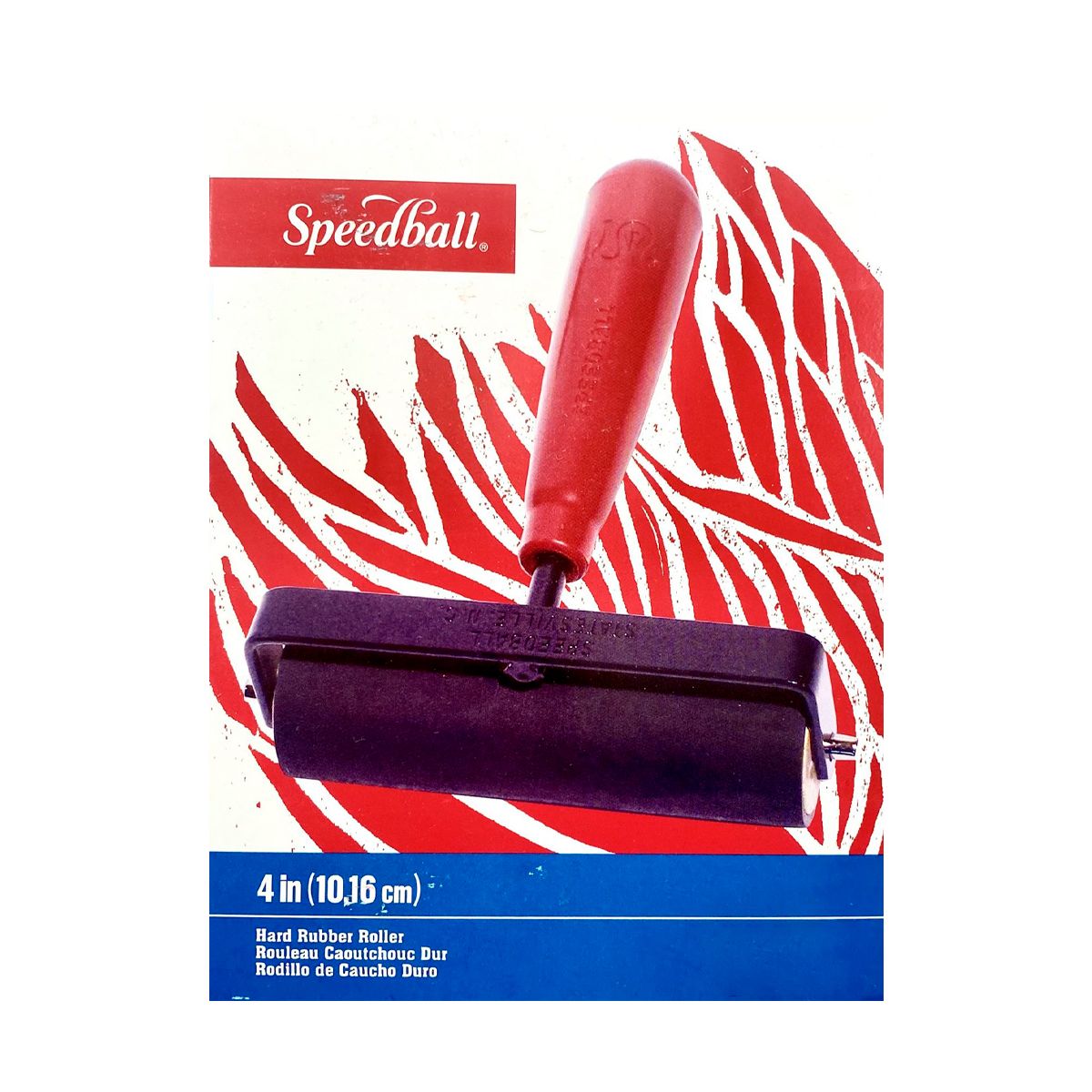 SPEEDBALL - Rodillo de goma dura para grabado Speedball 10 cm