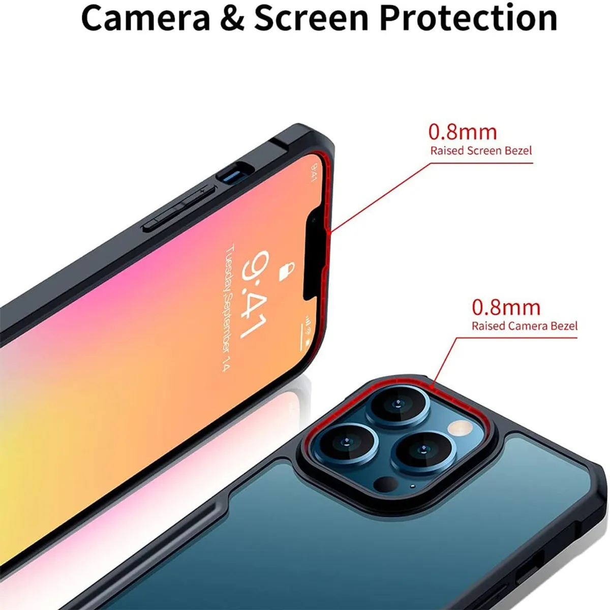 GENERICO - Carcasa Para iPhone 15 Pro Grado Militar Antigolpes