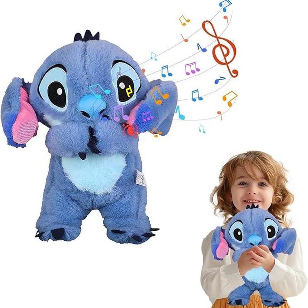 DREAMS - Stitch Peluche que Respira para dormir con Luz y Sonido