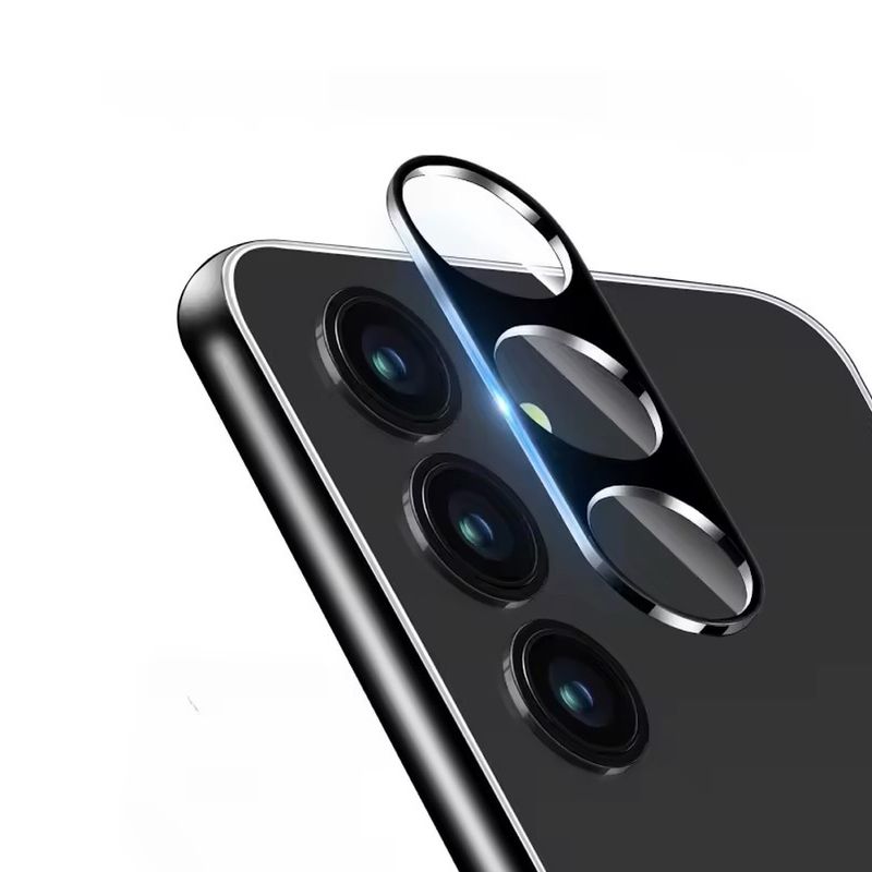 GENERICO - Lámina De Vidrio Para Camara Samsung A24 - Negro