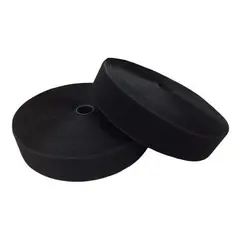 GENERICO - Velcro de 50mm por rollo 25 metros negro