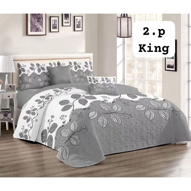 GENERICO - Cubrecama de verano quilt king