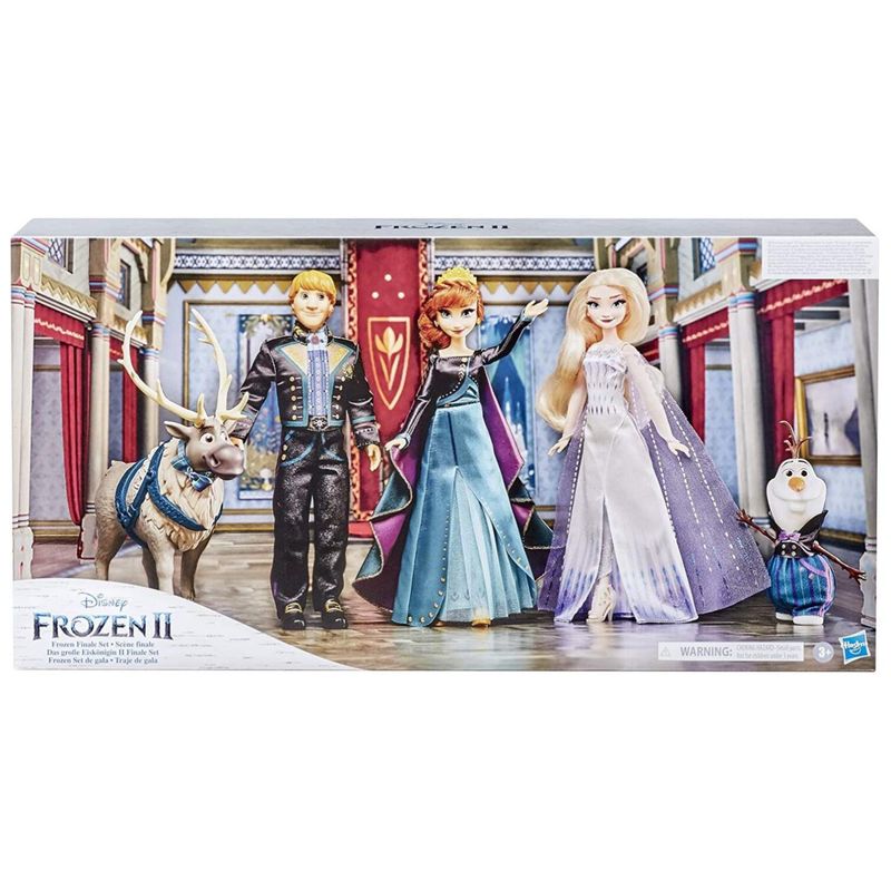 GENERICO - Juguete Set Figuras Escena Final Frozen II Con Accesorios