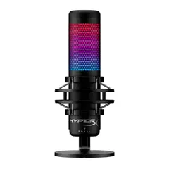 HYPERX - Micrófono QuadCast condensador multipatrón RGB
