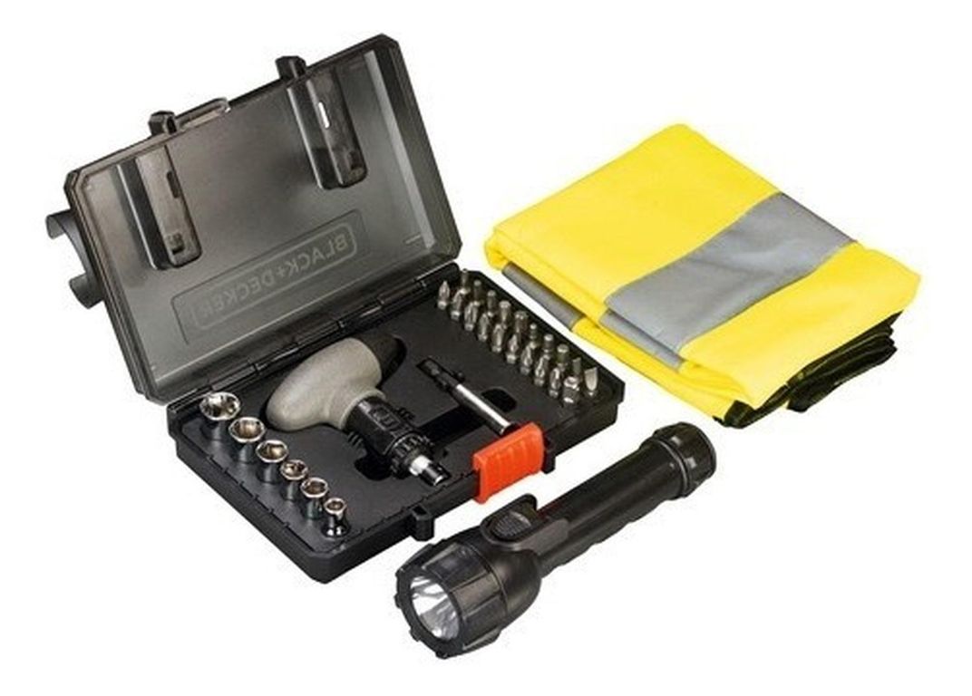 Set Atornillar 30 Pzs Con Linterna Led A7224-xj