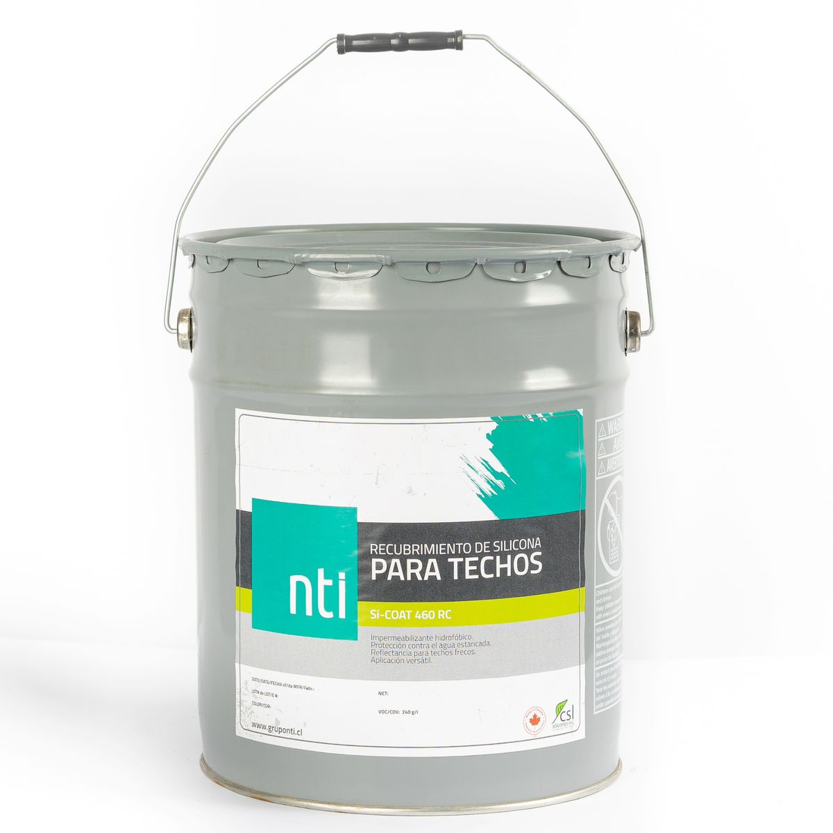 GENERICO - Recubrimiento Roof Coating SI-COAT 460 - Tineta