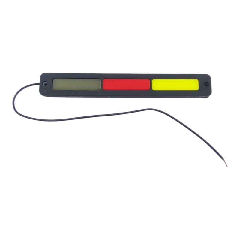 GENERICO - 2x Logo LED Diseños Bandera Flexible 12V