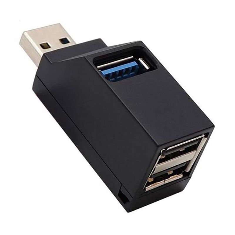 GENERICO - Mini Adaptador HUB USB 3.0 Y 2.0 TL134 - Crazygames
