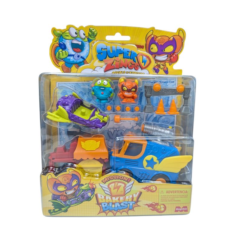 CASO - SUPERZINGS COLECCIONABLE MISION 1 BAKERY RIVALS OF KABOOM S1