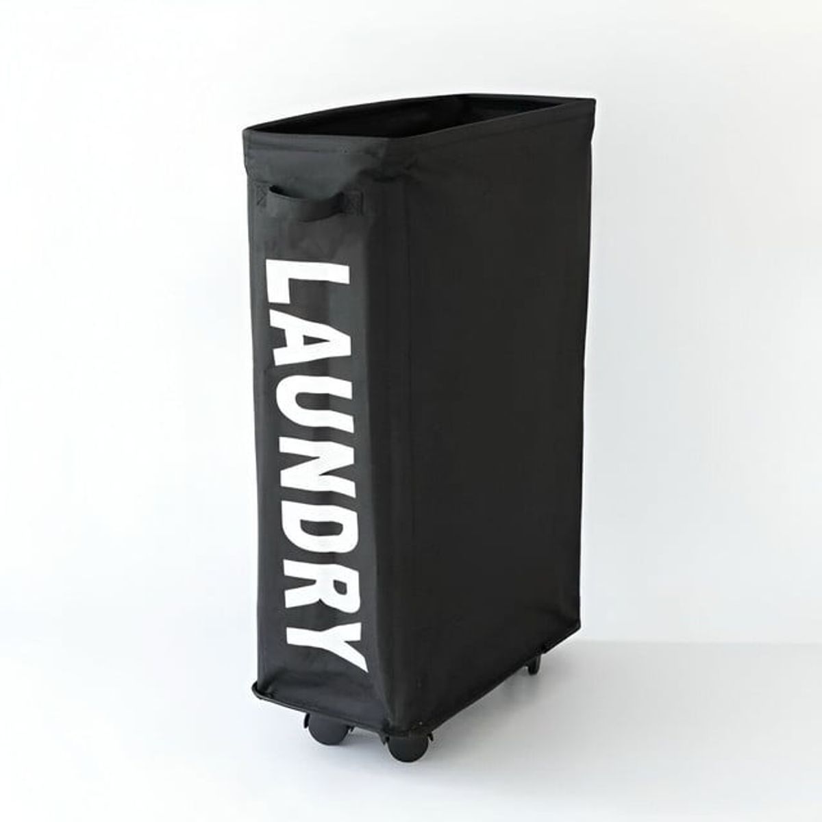 GENERICO - CESTO DE ROPA SUCIA PLEGABLE  NEGRO