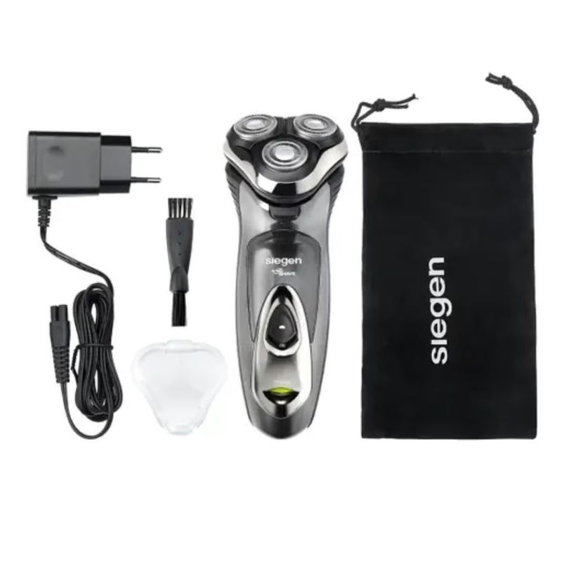SIEGEN - Afeitadora Siegen Active Shave Cabezales Flotantes SG7250