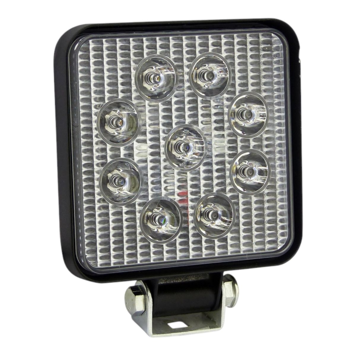 GENERICO - 2x Neblinero 9 LED 27W 12/24V Cuadrado Slim